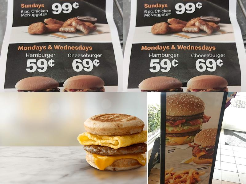 McDonald's Menu