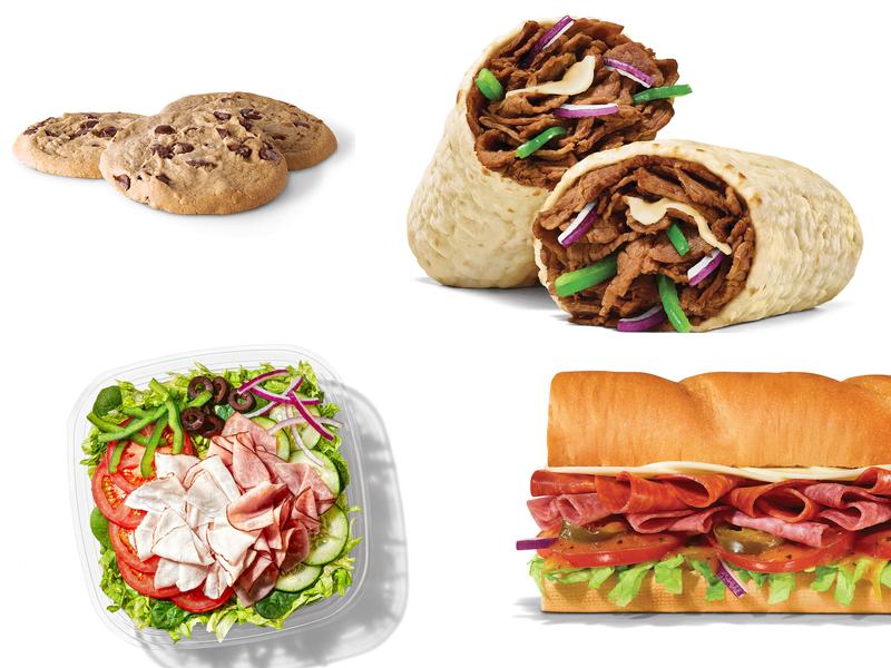 Subway Menu