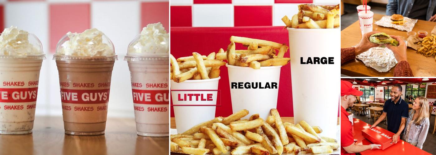 Five Guys Menu