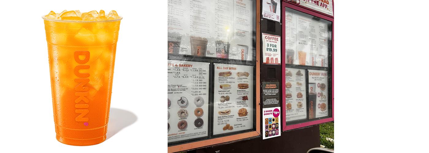 Dunkin' Menu