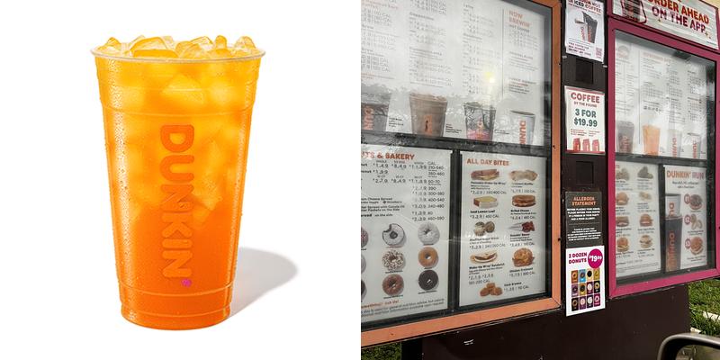 Dunkin' Menu