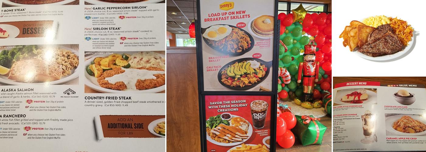 Denny's Menu