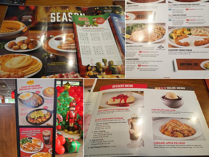 Denny's Menu