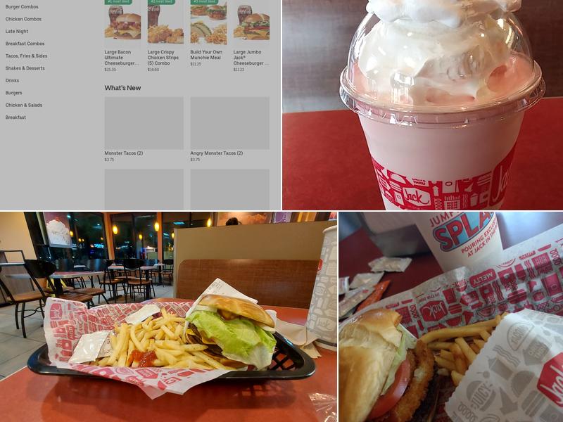 Jack in the Box Menu