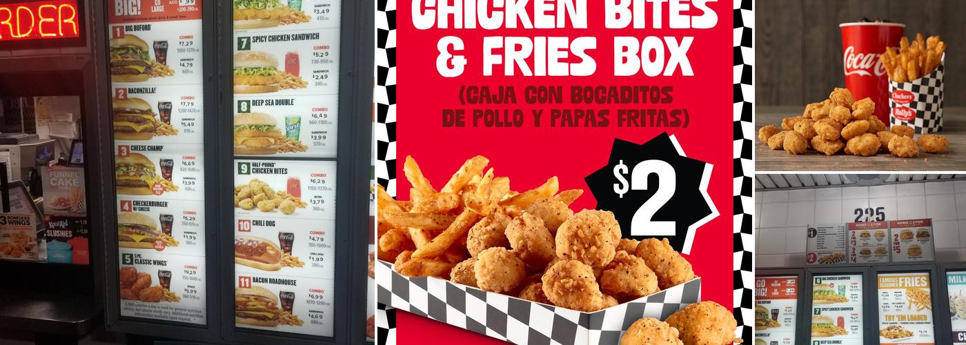Checkers Menu