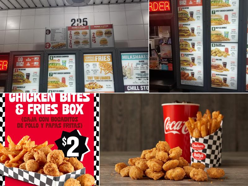 Checkers Menu
