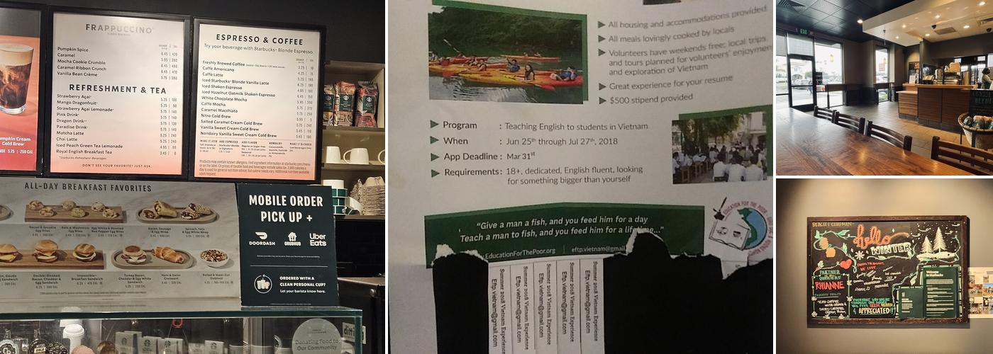 Starbucks Menu