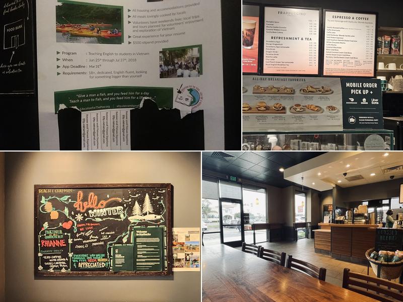 Starbucks Menu