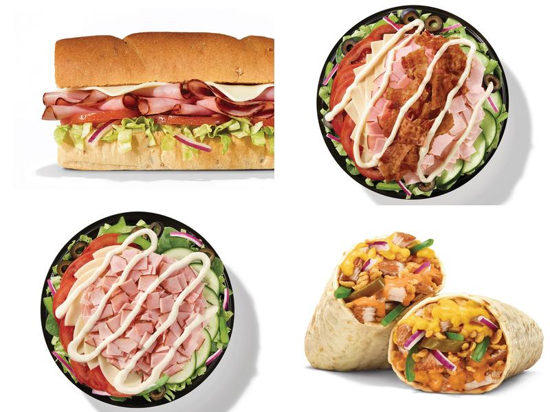 Subway Menu