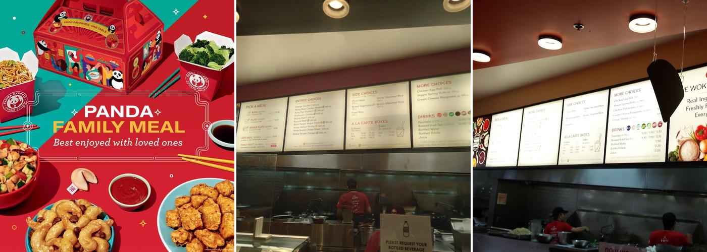 Panda Express Menu