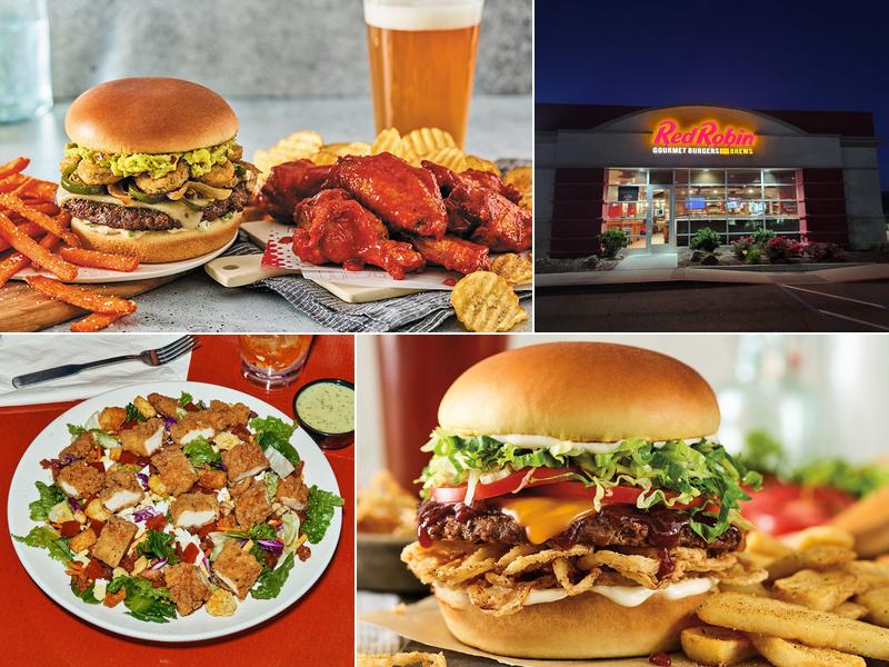 Red Robin Gourmet Burgers and Brews Menu