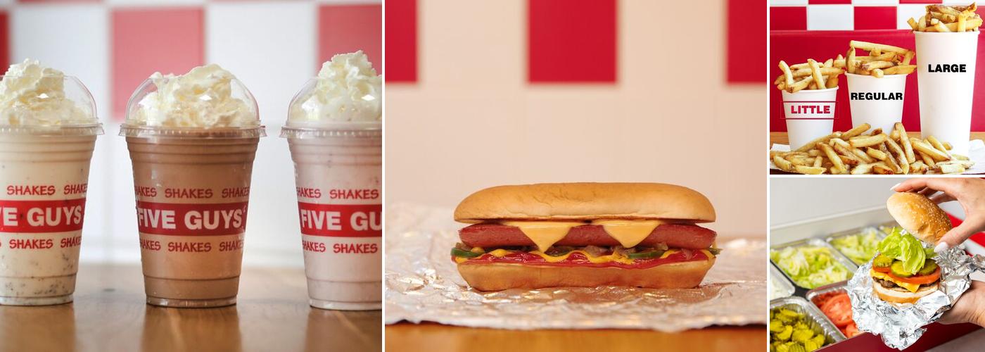 Five Guys Menu