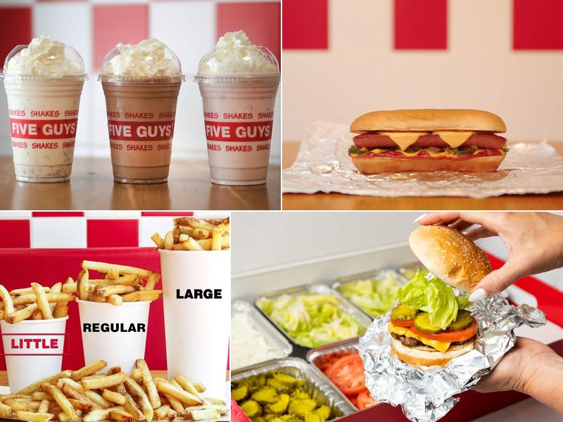Five Guys Menu