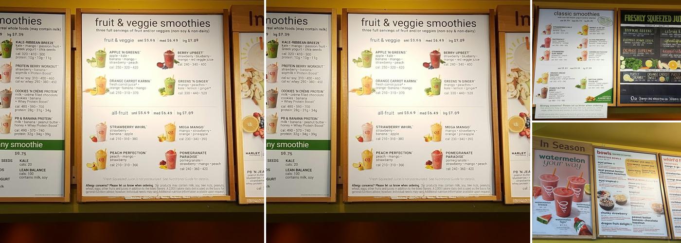 Jamba Menu