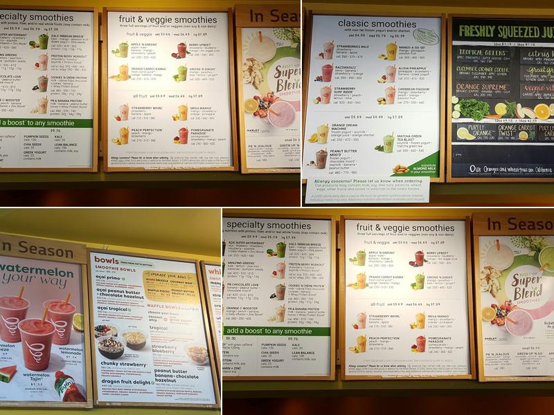 Jamba Menu