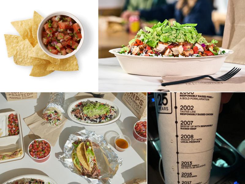 Chipotle Mexican Grill Menu