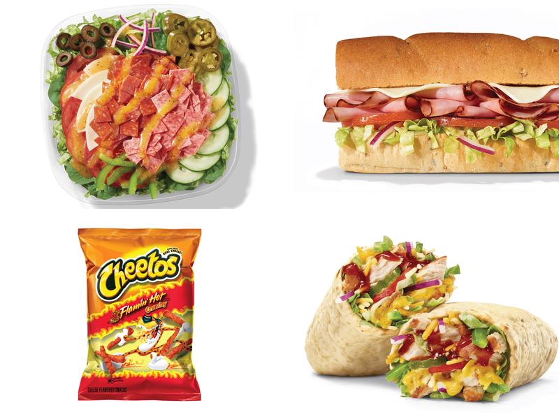 Subway Menu