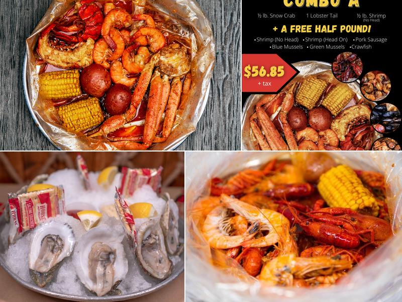 Mr. & Mrs. Crab - Kirkman Menu