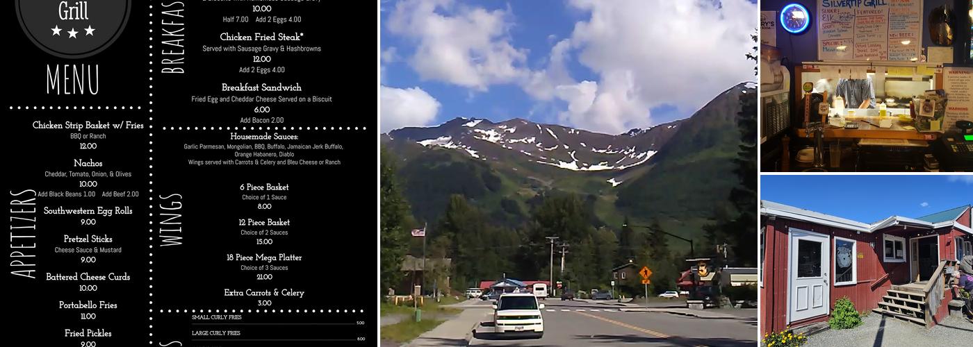 Silvertip Grill Menu