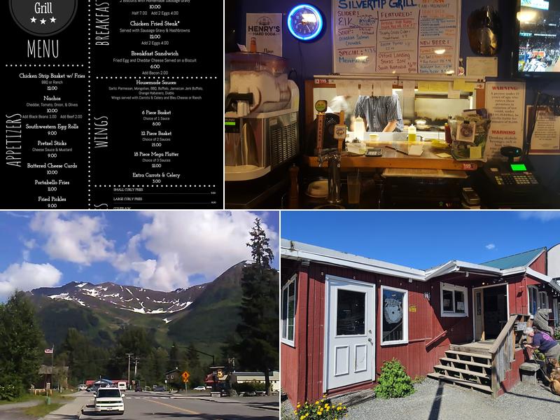 Silvertip Grill Menu