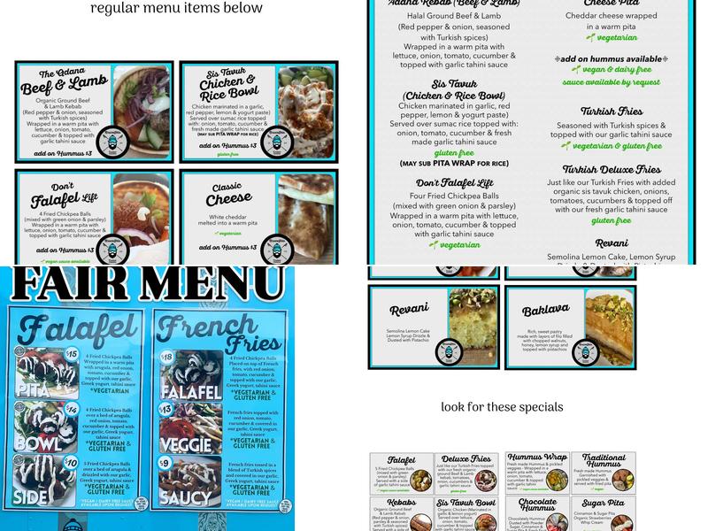 Bruceskis - Turkish Cuisine - Food Truck - Please check website for location & hours Menu