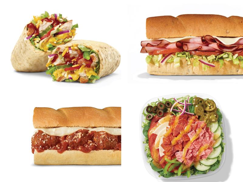 Subway Menu