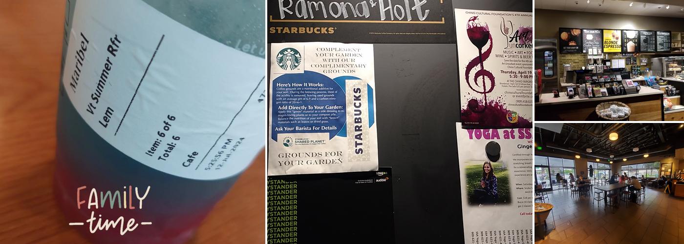 Starbucks Menu