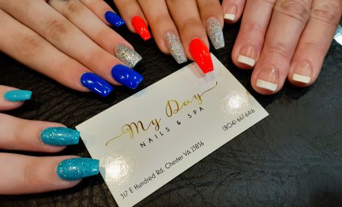 My Day Nails & Spa 317 E Hundred Rd, Chester Virginia 23836