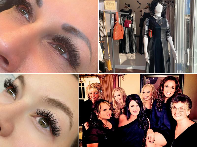 Fringe Hair and Lash Design