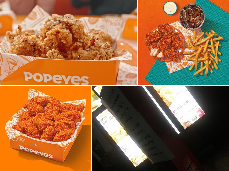 Popeyes Louisiana Kitchen Menu