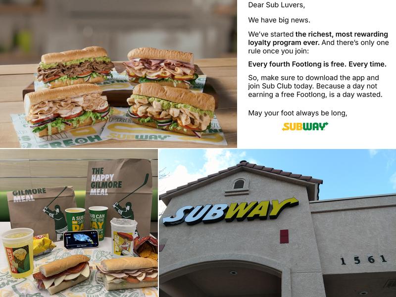Subway 1561 W Pacheco Blvd #4, Los Banos