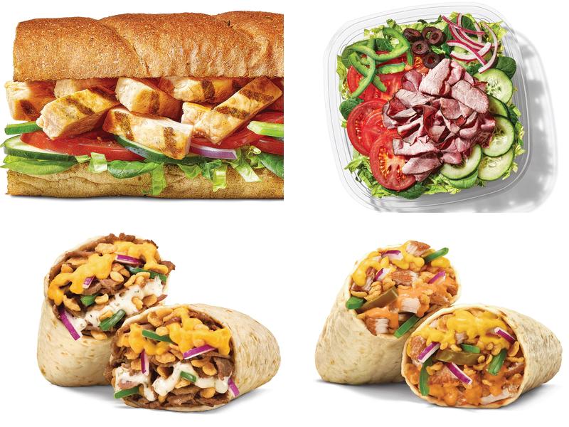Subway Menu