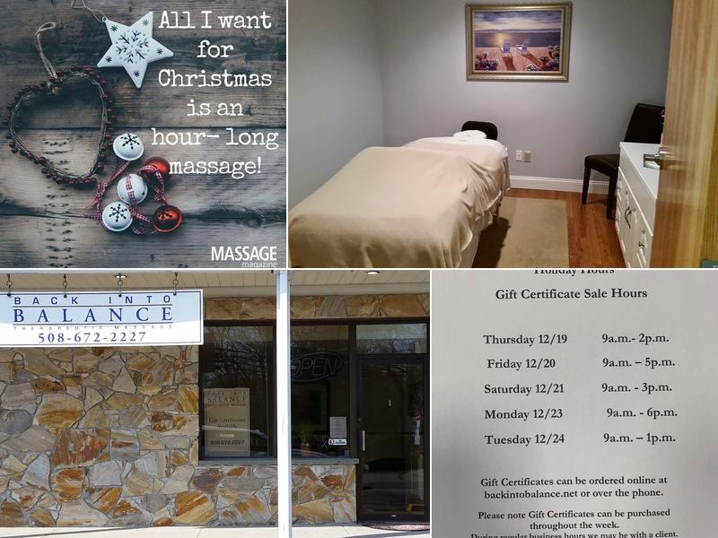 Back Into Balance Therapeutic Massage