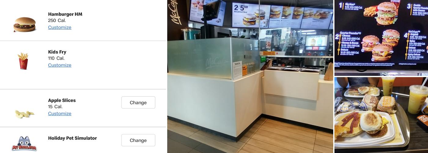 McDonald's Menu