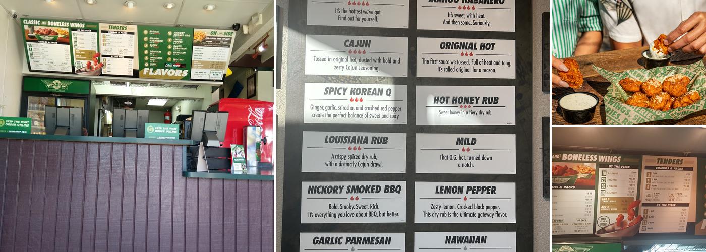 Wingstop Menu