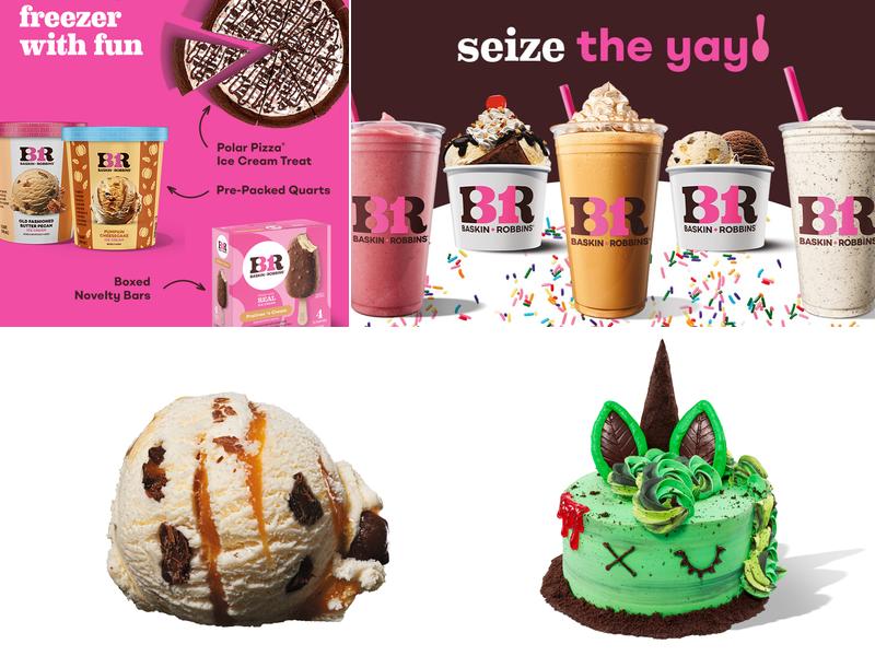 Baskin-Robbins Menu