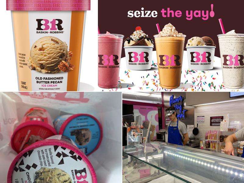 Baskin-Robbins Menu