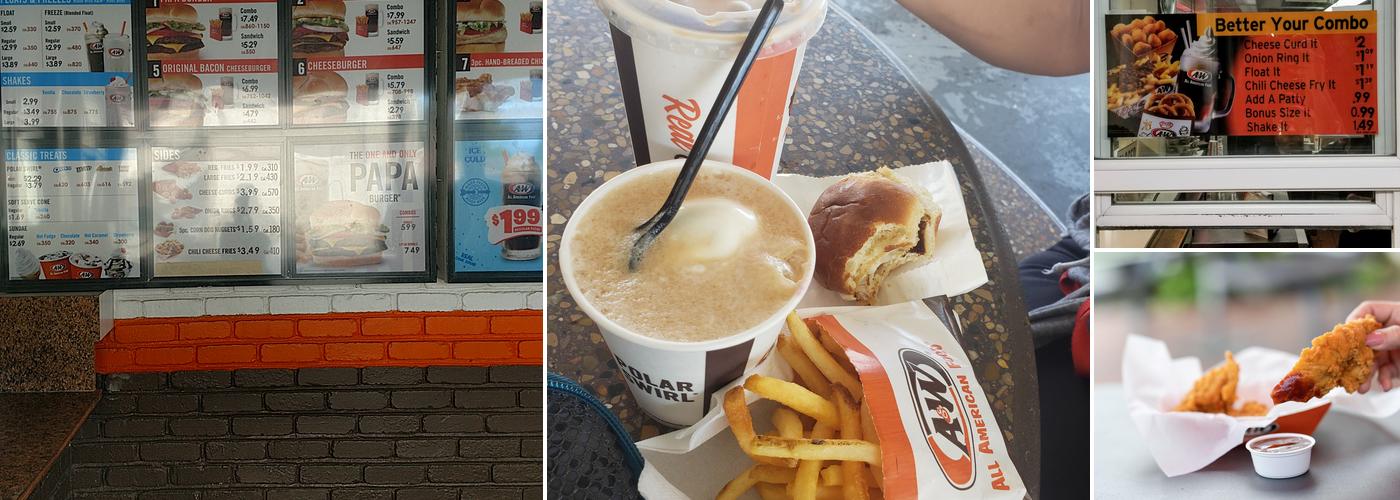 A&W Restaurant Menu