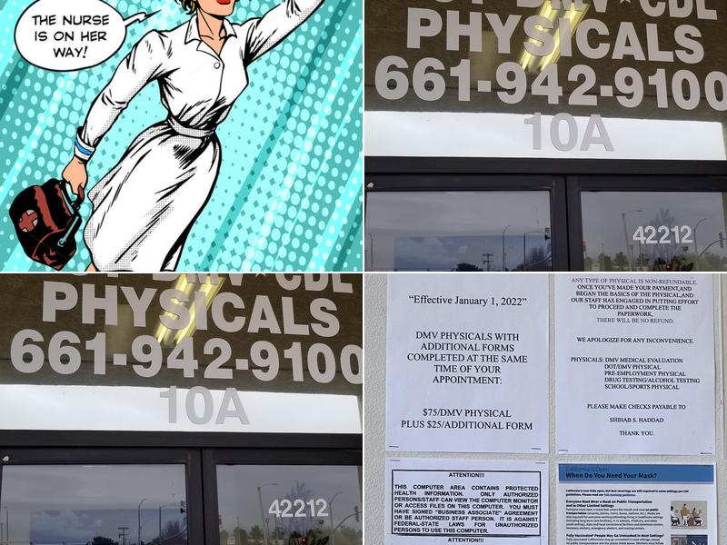 Haddad Chiropractic $75 DOT-DMV-CDL Physical