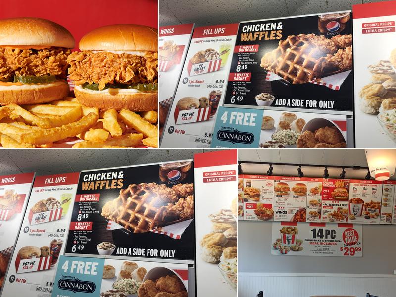 KFC Menu