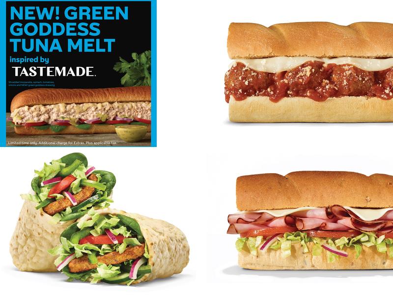 Subway Menu