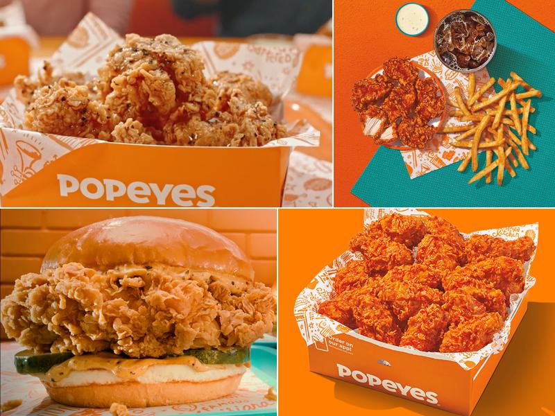 Popeyes Louisiana Kitchen Menu