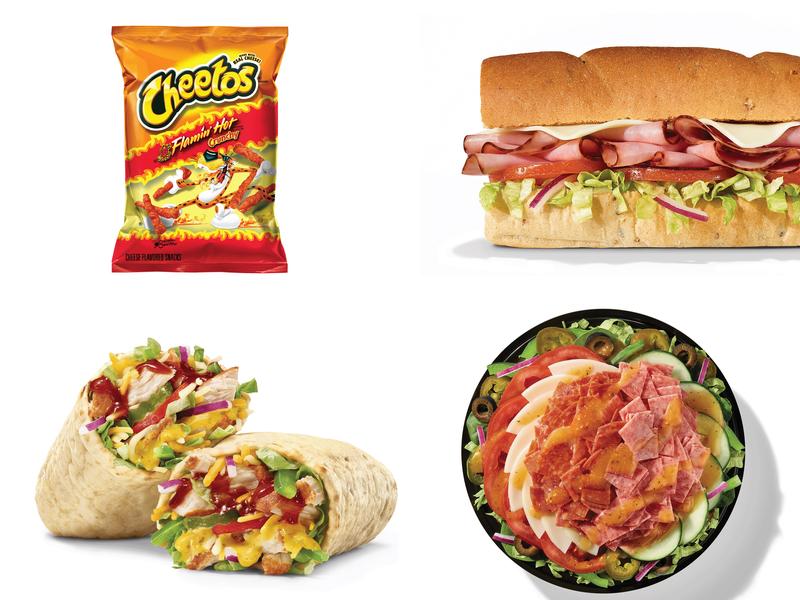 Subway Menu