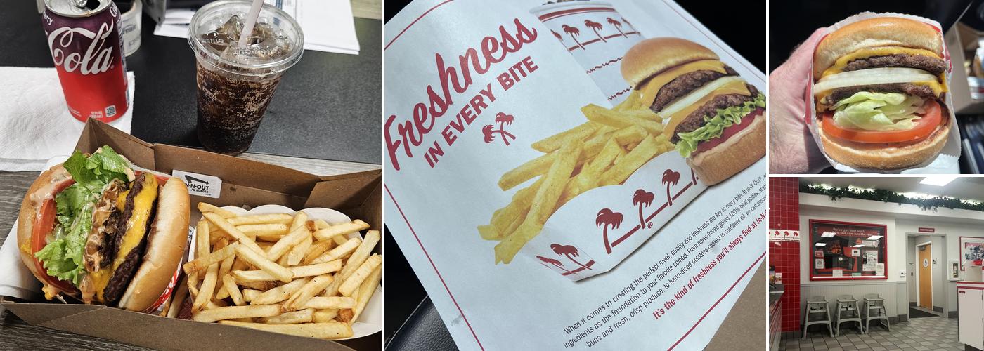 In-N-Out Burger Menu