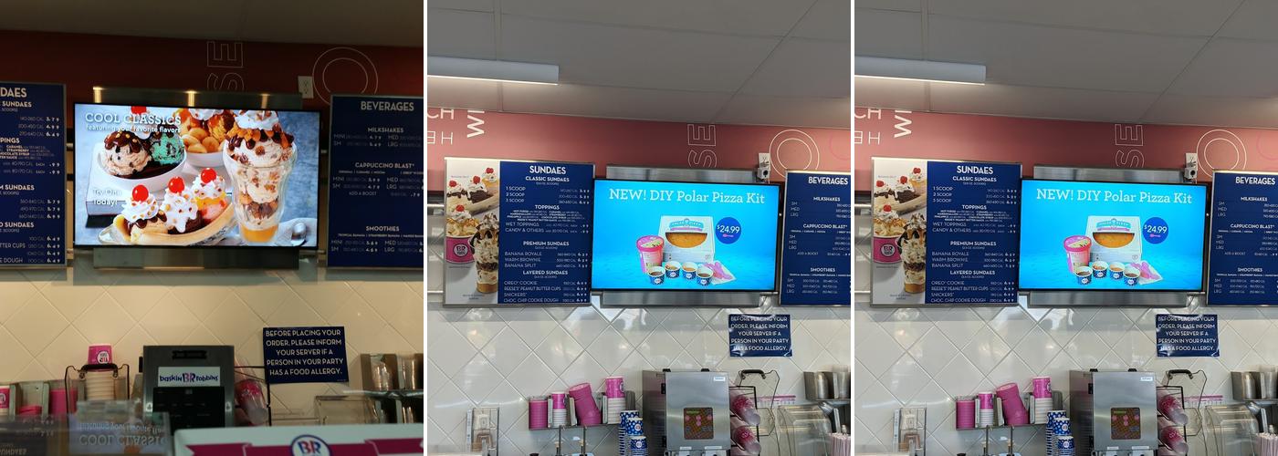 Baskin-Robbins Menu