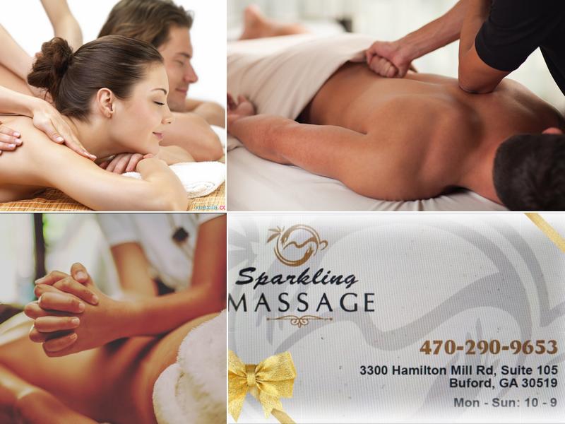 sparkling massage