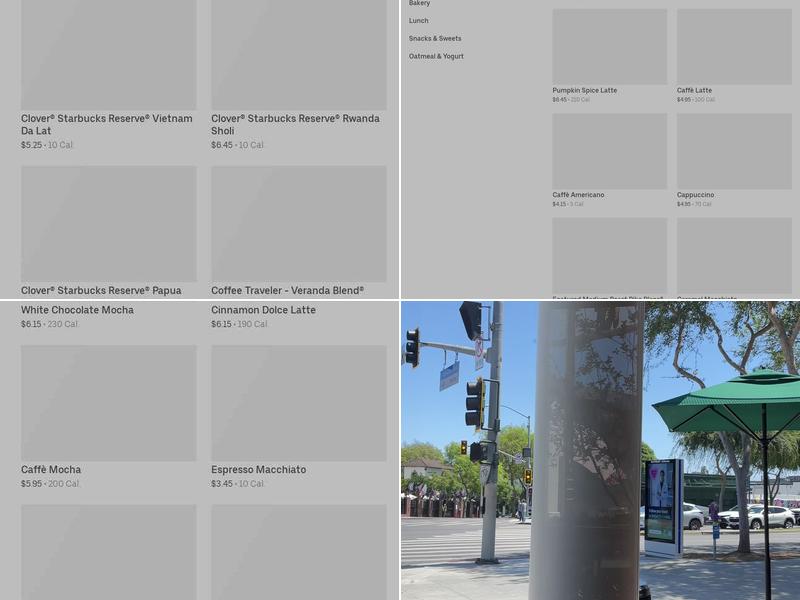 Starbucks Menu