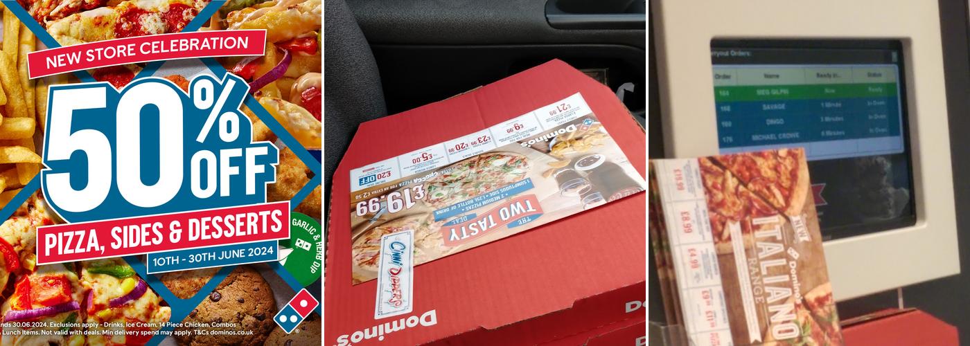 Domino's Pizza - Portadown Menu