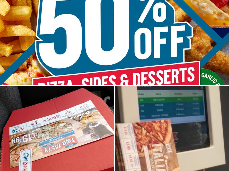 Domino's Pizza - Portadown Menu