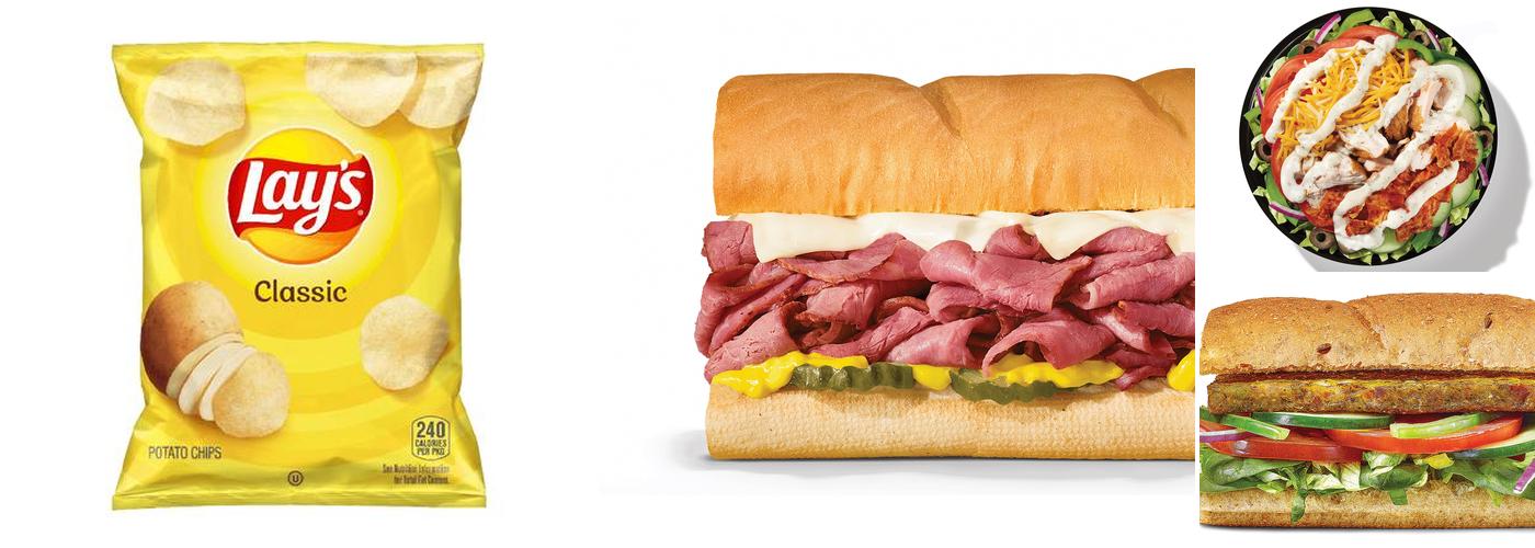 Subway Menu